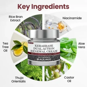 Uneven-looking spots, small textural bumps, and areas of skin that just don't feel as smooth as the rest can quietly nudge at your everyday confidence. Reaching for a favorite scoop-neck top, tying up your hair on a warm afternoon, or catching a glance in the bathroom mirror should feel effortless, not something to hesitate about. A gentle, plant-forward daily care ritual can turn those small moments back into small joys. That's exactly the everyday upgrade **Biancat® KeraErase Dual-Action Renewal Cream** was designed to bring to your bathroom shelf. Thoughtfully created for smoothing-focused routines, this silky botanical cream combines much-loved plant extracts with a comforting texture so you can pamper specific spots without any fuss. It's a tidy, targeted way to add a comforting cosmetic step to your morning and evening rituals. **Why People Love Biancat® KeraErase Dual-Action Renewal Cream** - Silky, non-greasy texture that absorbs beautifully in seconds - Non-acidic botanical formula for a gentle, everyday feel - Multi-area friendly for hands, neck, arms, underarms, and legs - Comforting plant-based blend suited to sensitive-feeling skin - Compact tube slips easily into bags, drawers, and travel kits **A Fresh Alternative to Harsh Spot Treatments** Where most standard smoothing products rely on sharp, tingly, or peeling-heavy formulas that can leave skin feeling irritated, Biancat® KeraErase Dual-Action Renewal Cream takes a gentler, botanical-first approach. The comforting cream base pampers the skin as the plant extracts get to work, giving your daily ritual a genuinely calming feel. That means less worry about stinging and more time enjoying the softness that builds with consistent use. **The Sensory Experience** The cream itself has a soft, whipped texture that feels cushiony on contact. Warm a small pearl briefly between your fingertips and it glides on like silk, sinking in quickly without any tacky residue. There's a subtle, fresh herbal scent, a gentle nod to the botanical blend, that fades within moments. The sleek tube design tucks easily into a bathroom drawer or a weekend travel pouch, making a smoothing daily ritual refreshingly simple to keep up. **Key Botanical Ingredients** - **Rice Bran Extract**, a beloved brightening favorite in modern skincare rituals - **Niacinamide**, a well-loved cosmetic star for a smoother, more radiant-looking finish - **Thuja Orientalis Extract**, a comforting botanical often chosen for texture-focused routines - **Tea Tree Oil**, prized for its fresh, herbal, refreshing feel on the skin - **Castor Oil**, a nourishing plant oil that adds a soft, comforting after-feel - **Aloe Vera**, a beloved soothing botanical for a calm, hydrated skin feel **How to Use** Start with clean, thoroughly dry skin on the area you'd like to pamper. Dispense a small pearl of Biancat® KeraErase Dual-Action Renewal Cream onto your fingertips and gently massage into the skin using slow, circular motions until fully absorbed. Use once or twice daily as part of your morning or evening routine, focusing on areas that feel rougher or less smooth to the touch, such as the hands, neck, arms, underarms, and legs. Avoid the immediate eye area, lips, and any broken or irritated skin. If you'd like to layer it, allow the cream to fully absorb before following with your favorite body lotion or sunscreen. For a smoothing-focused ritual, aim for consistent daily use over the course of two to six weeks and enjoy the softer, more even feel that builds over time. **Who It's Made For** Perfect for anyone looking for a botanical-inspired, comfort-focused addition to their daily self-care routine. Ideal for those who want a plant-based cream they can use across multiple areas of the body, from delicate spots like the neck and underarms to everyday areas like the hands, arms, and legs. **A Customer Favourite** Biancat® KeraErase Dual-Action Renewal Cream has become one of our most popular smoothing-focused picks, loved by our customers for its silky texture, its calming botanical blend, and how effortlessly it slots into a busy schedule. Many people restock in multi-packs so they always have one on the bathroom shelf and another tucked into their travel pouch. **Product Highlights** - **Non-Greasy Finish**, absorbs quickly for a comfortable, layer-friendly feel - **Botanical-Forward Blend**, thoughtfully designed for multi-area everyday use - **Compact Tube**, ideal for keeping at home, at the office, or in a travel kit - **Sensitive-Skin-Friendly Feel**, gentle enough for a daily ritual **Ready to Add a Smoothing Cream to Your Daily Ritual? Bring Home Your Biancat® KeraErase Today** Because each batch is carefully produced in limited runs to keep the botanical blend fresh, the multi-pack bundles tend to move quickly. If you've been meaning to try it, now is a lovely moment to bring one home. **Frequently Asked Questions** **Where on my body can I use this cream?** It's designed for external use on everyday areas such as the hands, neck, arms, underarms, and legs. Please avoid the immediate eye area, lips, and any broken or irritated skin. **How often should I apply it?** Once or twice daily is a lovely starting point. Massage a small amount into clean, dry skin until fully absorbed, and there's no need to rinse afterward. **Is the texture heavy or greasy?** Not at all. The cream has a soft, whipped feel that absorbs quickly, leaving skin comforted and soft without any sticky residue. **How long until I notice a difference in how my skin looks and feels?** Many customers notice softer, more comfortable skin quite quickly, while the smoother, more even-looking appearance tends to build with consistent daily use over two to six weeks. **Can I layer it with the rest of my skincare?** Yes. Apply Biancat® KeraErase Dual-Action Renewal Cream first, allow it to fully absorb, and then follow with your favorite moisturizer or body lotion. For the smoothest experience, avoid layering strong acids or retinol on the exact same area during your daily ritual. --- *Disclaimer: This product is designed for general wellness and personal care use only. Individual experiences may vary. Please consult a qualified professional before use if needed.*